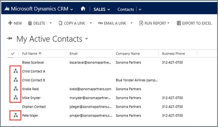 CRM 2015 hierarchy02 view-screenshot