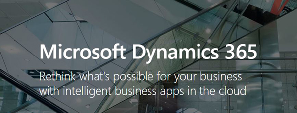 Banner van Microsoft Dynamics 365