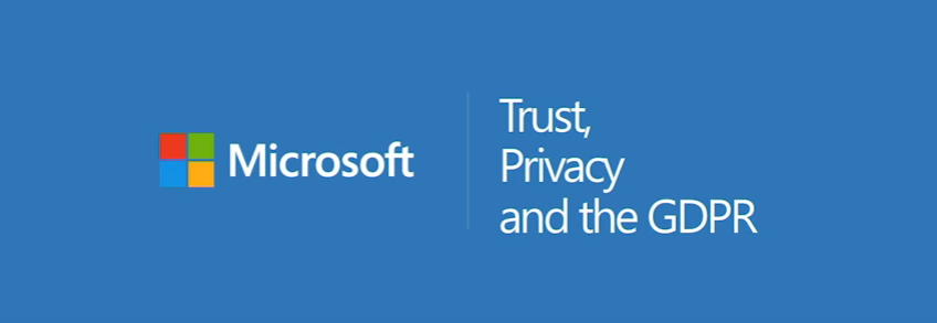 Net IT CRM blog: afbeelding Microsoft en GDPR