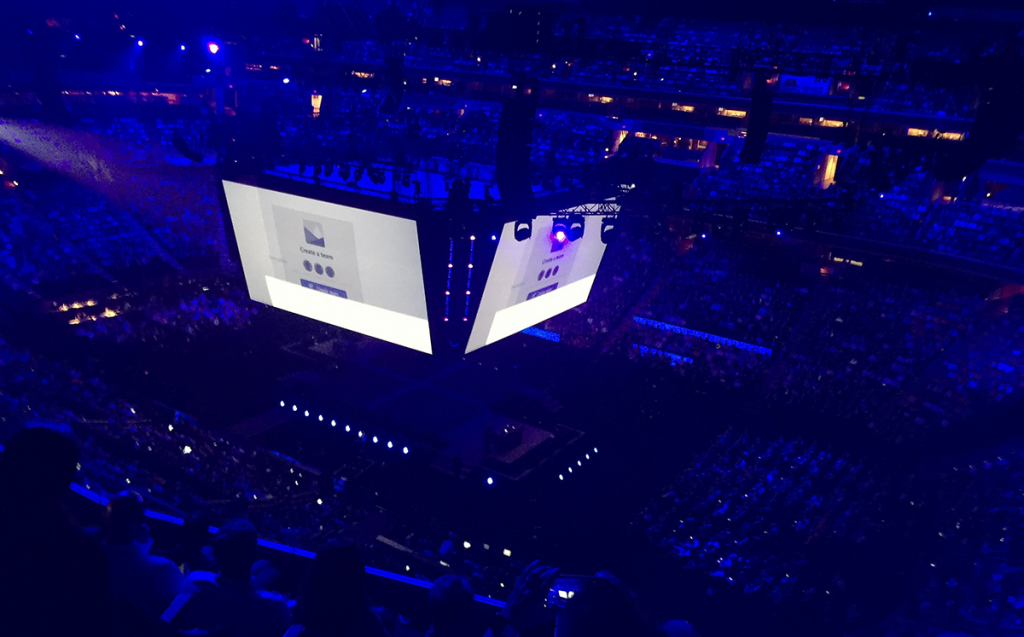 Net IT CRM blog: Microsoft Inspire 2017 podium