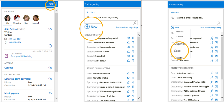 Net IT CRM blog: case creëren in Dynamics 365 - stappen 1 - 2 - 3