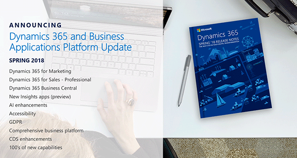 Net IT CRM blog: Microsoft Business Forward 2018 - spring 2018 release Microsoft Dynamics 365