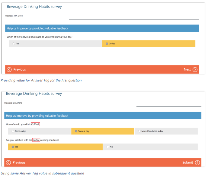 Net IT CRM Blog: Microsoft Dynamics 365 Spring ' 18 release - screenshot Voice of the Customer personalize surveys