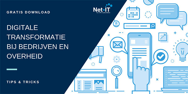 Net IT gratis Download Digitale transformatie bij bedrijven en overheid