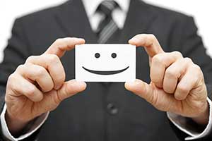 Net IT CRM Blog: klanttevredenheid happy face